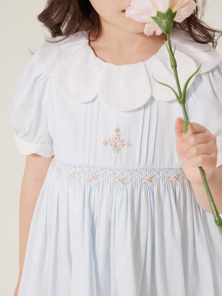‘icy blue rose’dress