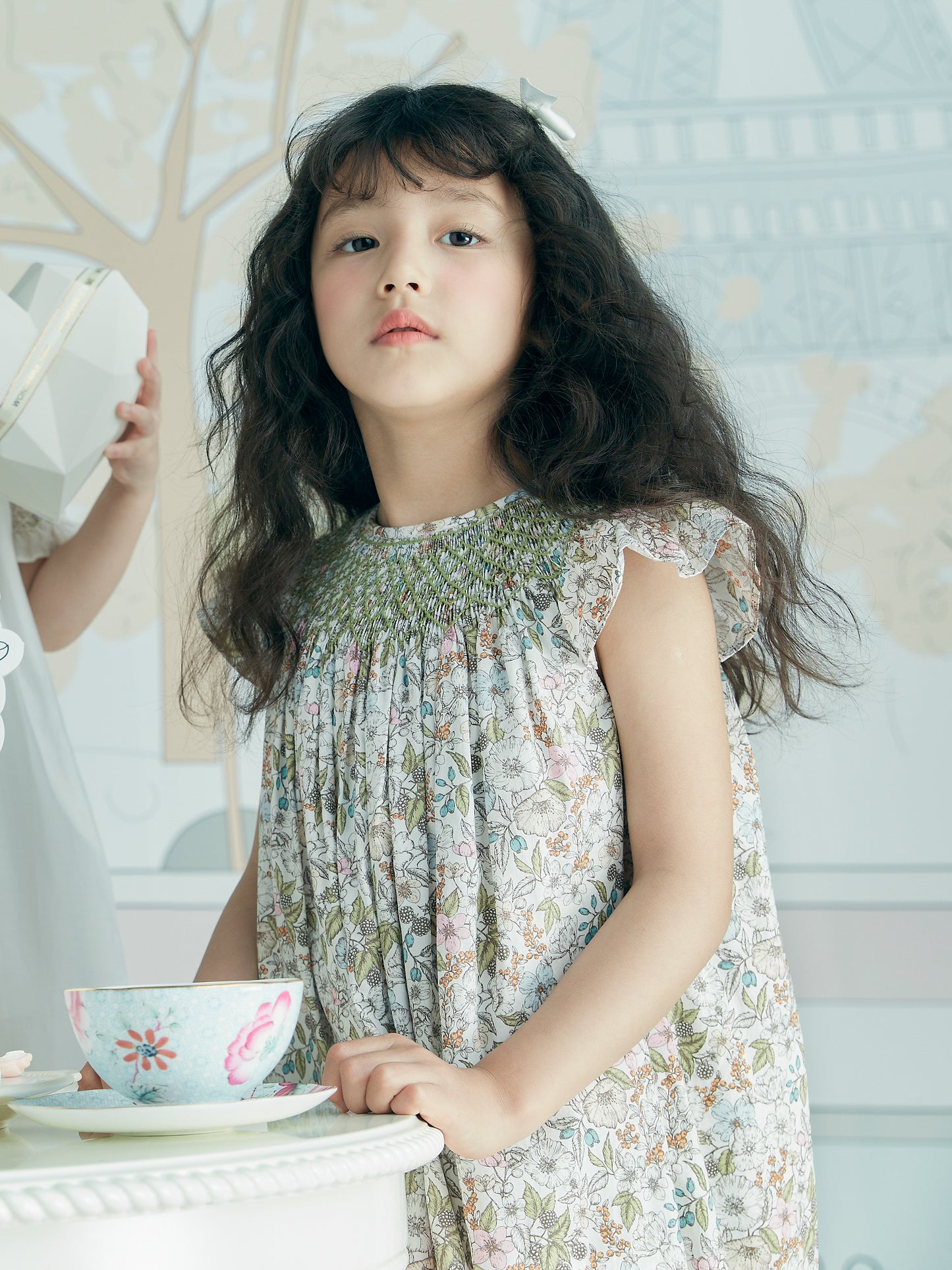 ‘blackberry briar‘  smocking dress