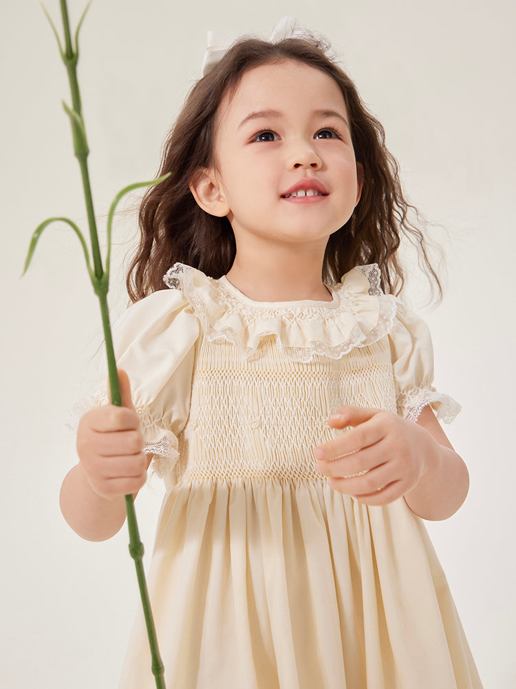 'wonderland' yellow dress